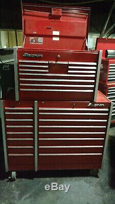 Snap-On 27 Drawer Tool Box Roll Cab Red