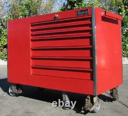 Snap On 52 Rolling Tool Chest Box 13 Drawer Toolbox Cabinet with Key