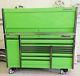 Snap On 76 Epiq Tool Box Roll Cab Withmatching Hutch Extreme Green Power Top