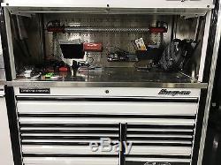 Snap On 90th Anniversary Epic Rolling Tool Box with Powercab Powertop Hutch Locker
