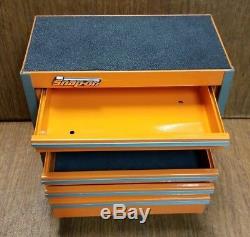 Snap On Electric Orange Mini Bottom Roll Cab Tool Box