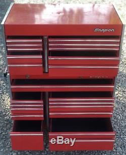 Snap On KR11 KR12 Rolling Tool Box Chest Toolbox Set