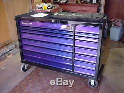 Snap On KRA5214DPKA Rolling Tool Box Cabinet with Cover