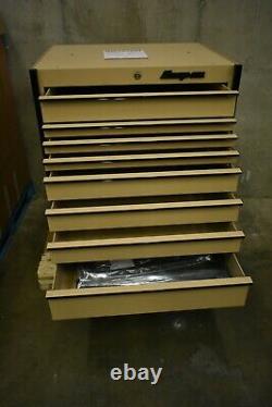 Snap-On KRL1056CPZS 36 8-Drawer Single Bank Masters Series Roll Cab Tool Box