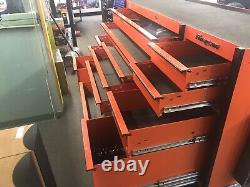 Snap-On KRL1163PKH 3 Bank Roll Cab Rolling Tool Box 16-Drawers With Upgrades