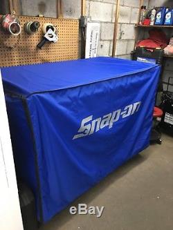 Snap On Masters Series Double Bank Roll Cab Tool Box Used, With Tools And Cover
