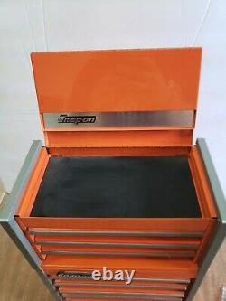 Snap On Mini Micro Miniature Jewelry Orange Roll Cab Tool Box Set