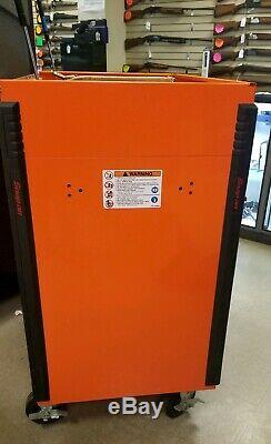 Snap-On Pro Charger 6 Drawer Orange Roll Cart Tool Chest Box