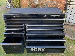 Snap On Roll Cab Tool Box KRL-761 95 54 X 24 VERY USED 10 Drawer with 2 Keys