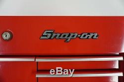 Snap On Roll Cart With Side Tool Chest Box Hanger's & 8 Drawer Cabinet WithTop Chest