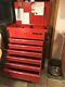 Snap-on Rolling Tool Box With With Top And 3 Drawers Full Of Only Snap On Tools