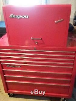 Snap On Rolling Tool Box and Top Box
