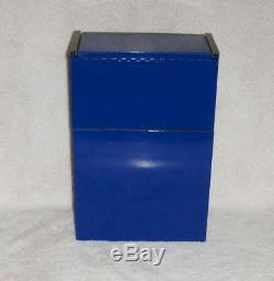 Snap On Royal Blue Mini Tool Box Roll Cab Bottom & Top Chest RARE Jewelry Box