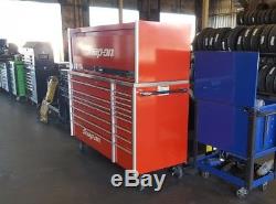 Snap On Tool Box 73 Master Series Red KRL1032 Roll Cab Cabinet Snap-On