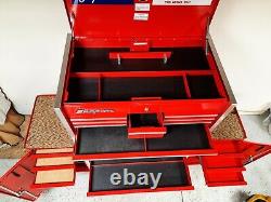 Snap On Tool Box Roll cabinet and 2 side cabinets. KR550, KR555