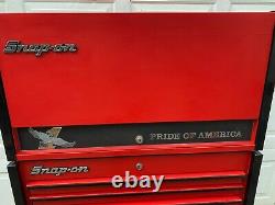 Snap-On Toolbox KR 637 / KR 657 Combo Tool Chest Snap On Tool Box Roll Cabinet