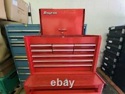Snap-On Top Tool Box and Bottom Rolling Chest