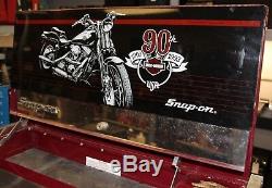 Snap-on Harley Davidson 90th Anniversary Rolling Tool Box