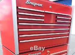 Snap-on MASTER SERIES 5.5ft. Tall 19Drawer Tool Box & Roll Cab In Great Condition
