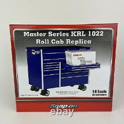 Snap-on Tools Master Series KRL 1022 Roll Cab Replica 18 Scale Micro Toolbox