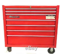 Snap-on Tools Roll Cab Tool Ches Tool Box 7 Drawers, Red