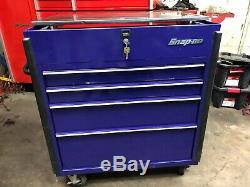 Snap-on Tools Roll Cart Tool Box Huge Stainless Sliding Top Krsc41