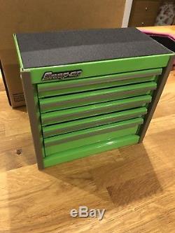 Snap-on micro tool box Extreme Green Roll Cab Jewellery box Desk Tidy Rare