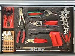 Sonic S9 rolling toolbox with aviation tool kit. Lightly used $4500