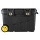 Stanley 29-7/8w Mobile Tool Box Portable Stanley Rolling Chest Black Large