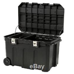 Stanley 50 Gal. Portable Rolling Tool Box Truck Bed Job Site Large Storage Chest