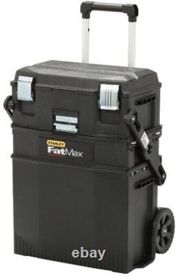 Stanley FATMAX 22 in. 4-in-1 Cantilever Tool Box Mobile Work Center Storage