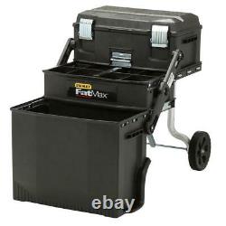 Stanley FATMAX 22 in. 4-in-1 Cantilever Tool Box Mobile Work Center Storage Box