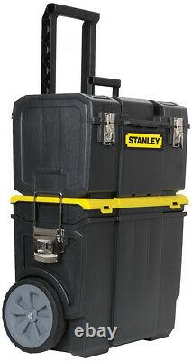 Stanley STST18613 3 In 1 Large Rolling Workshop Portable Tool Box Organizer NEW
