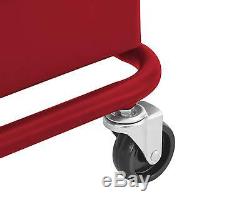Steel Tool Cart Rolling Storage Box Garage Drawer Cabinet Utility Mechanic Red
