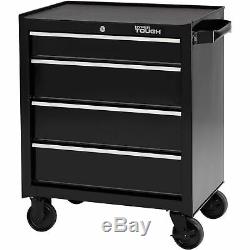TOOL CHEST ROLLING CABINET BOTTOM 4-Drawer Storage Ball-Bearing Slides 26W