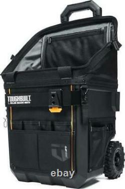 TOUGHBUILT Massive Mouth Hard Bottom Large 14-in Zippered Rolling Tool Bag162