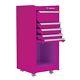 The Original Pink Box Pb1804r 16-inch 4-drawer 18g Steel Rolling Tool / Salon