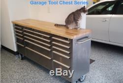Thor 72 15 Drawers Tool Chest Cabinet Rolling Storage Sliding Box Work Bench US
