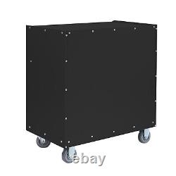 Tool Box Chest Cabinet On Wheels Metal Rolling Storage withDrawer