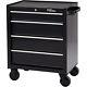 Tool Box With Wheels Cart On Metal Roll Around Large Rolling Chest Mens Storage