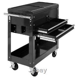Tool Cart Rolling Mechanics Toolbox Tools Organizer With Wheels Drawer Shelves