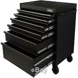 Tool Chest Cabinet 6-Drawer Rolling Mobile Workbench 36-In Wide x 24.5-In Deep