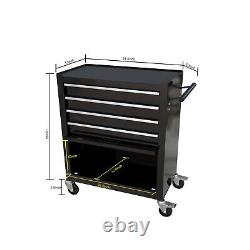 Tool Sets 4 Drawers Rolling Metal Tool Chest Storage Cabinet with Wheels 3COLOR