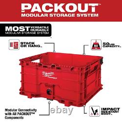 Tool Storage Crate Bin PACKOUT 22 Rolling Tool Box 22 In Large Tool Box 18.6 In