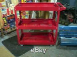 Tool Trolley Roll Storage Box Chest Tray Cab Cabinate Portable Mobile Workshop