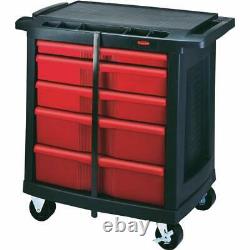 Toolbox Rolling Tools Cart Cabinet Commercial Storage Organizer For Mechanics Wo