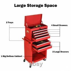 Toolbox Tool Top Chest Box Rolling Cabinet Garage Storage Garage Lockable Chest