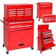 Top Chest Rolling Tool Storage Box Cabinet Sliding Drawers Toolbox Organizer New