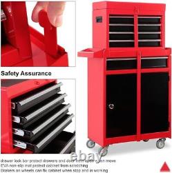 Torin Utility Rolling Tool Box Garage Workshop Tool Storage Detachable with5 draws