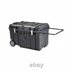 Tough Chest 38 in. W 63 Gal. Polypropylene Rolling Tool Box